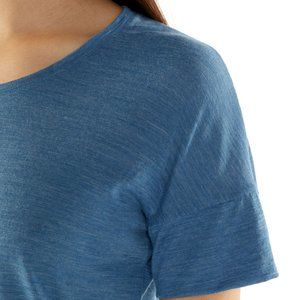 COOL-LITE™ SOLACE SHORT SLEEVE LOW CREWE XL Blue